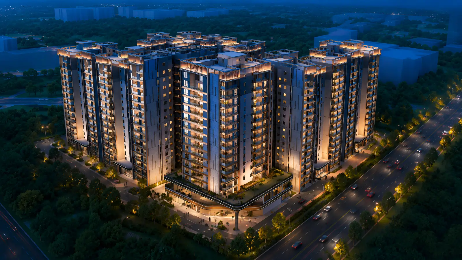 Century Blue Moon Jakkur Connectivity